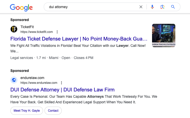 ppc vs local seo for law firms